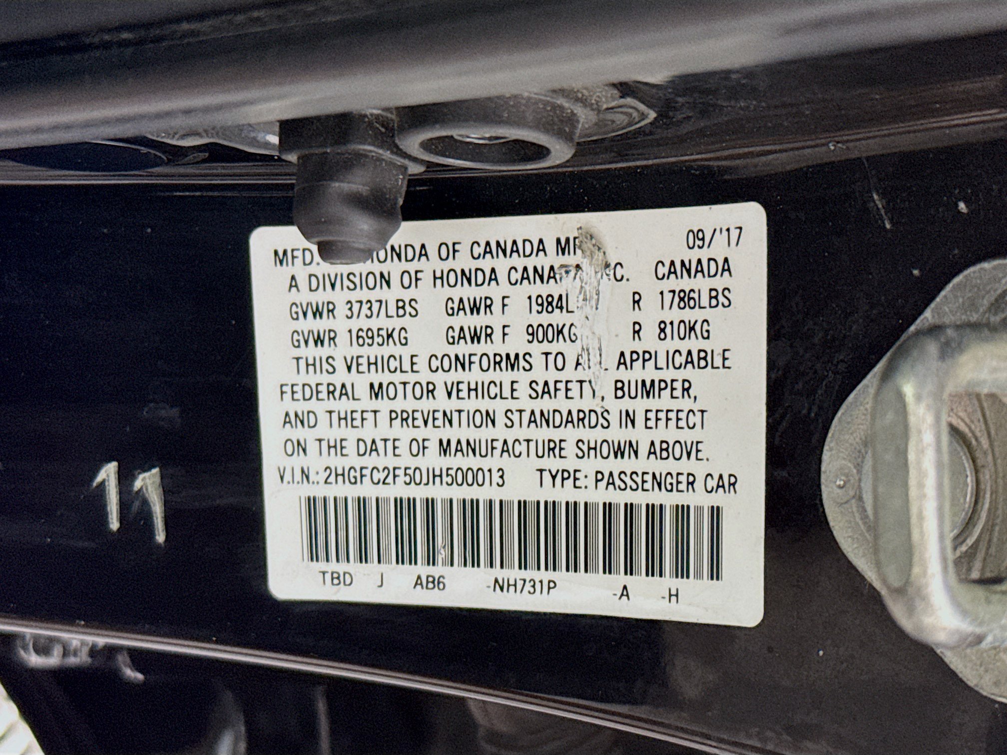 Used 2018 Honda Civic LX image 38