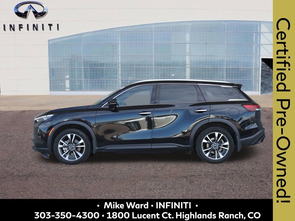 Certified 2023 INFINITI QX60 Luxe w/ Cargo Package image 2