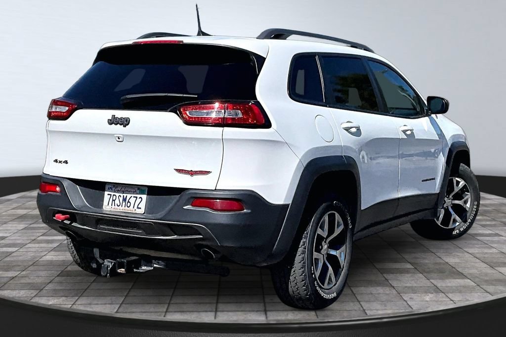Certified 2016 Jeep Cherokee Trailhawk w/ Leather Interior Group AWD/4WD image 22