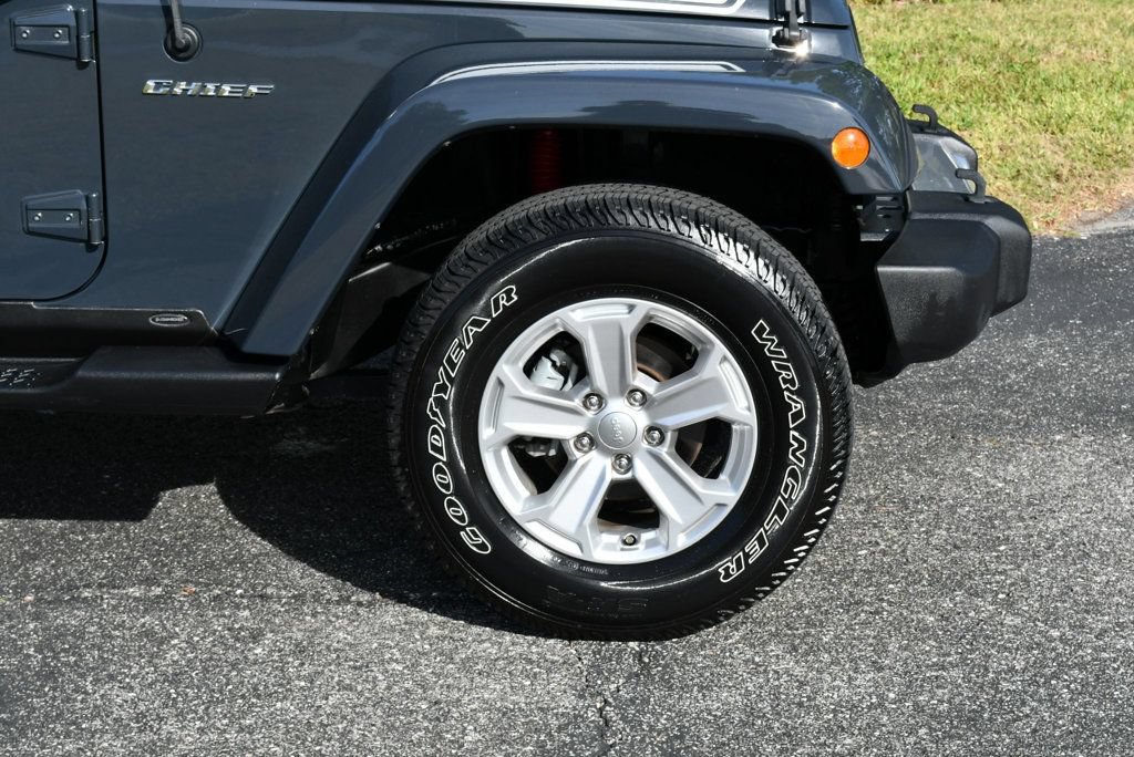 Used 2017 Jeep Wrangler Sahara w/ Quick Order Package 24E Chief AWD/4WD image 55