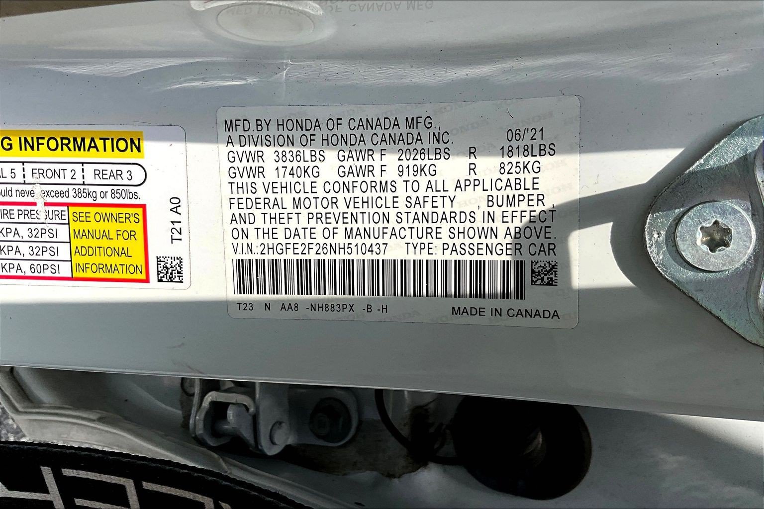 Used 2022 Honda Civic LX image 16