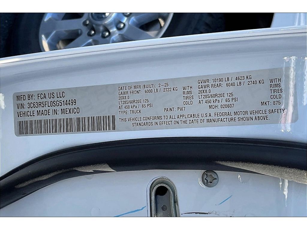 New 2025 RAM 2500 Laramie w/ Sport Appearance Package image 13
