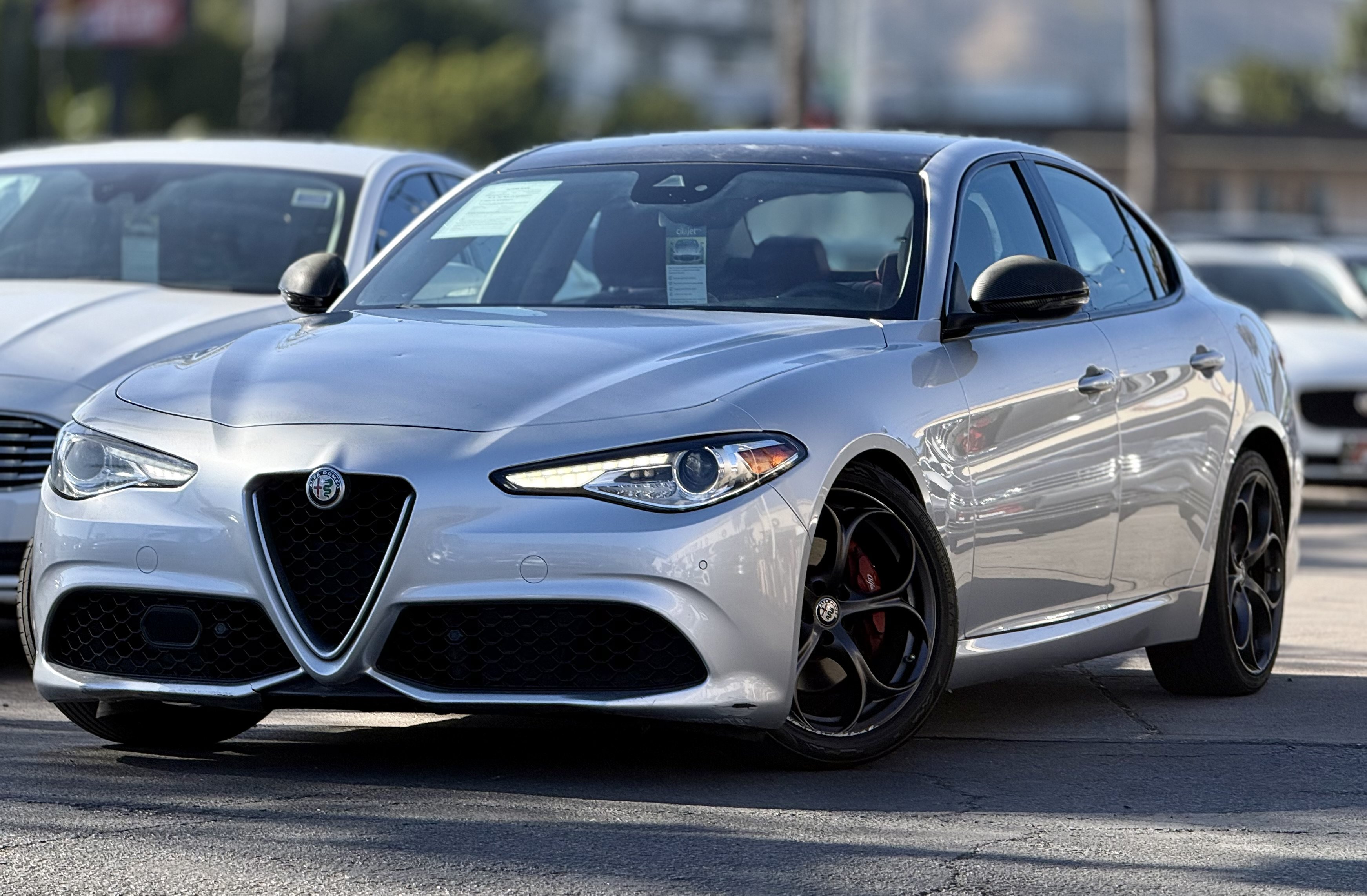 Used 2018 Alfa Romeo Giulia Ti Sport w/ Quick Order Package 22U Sport RWD image 1