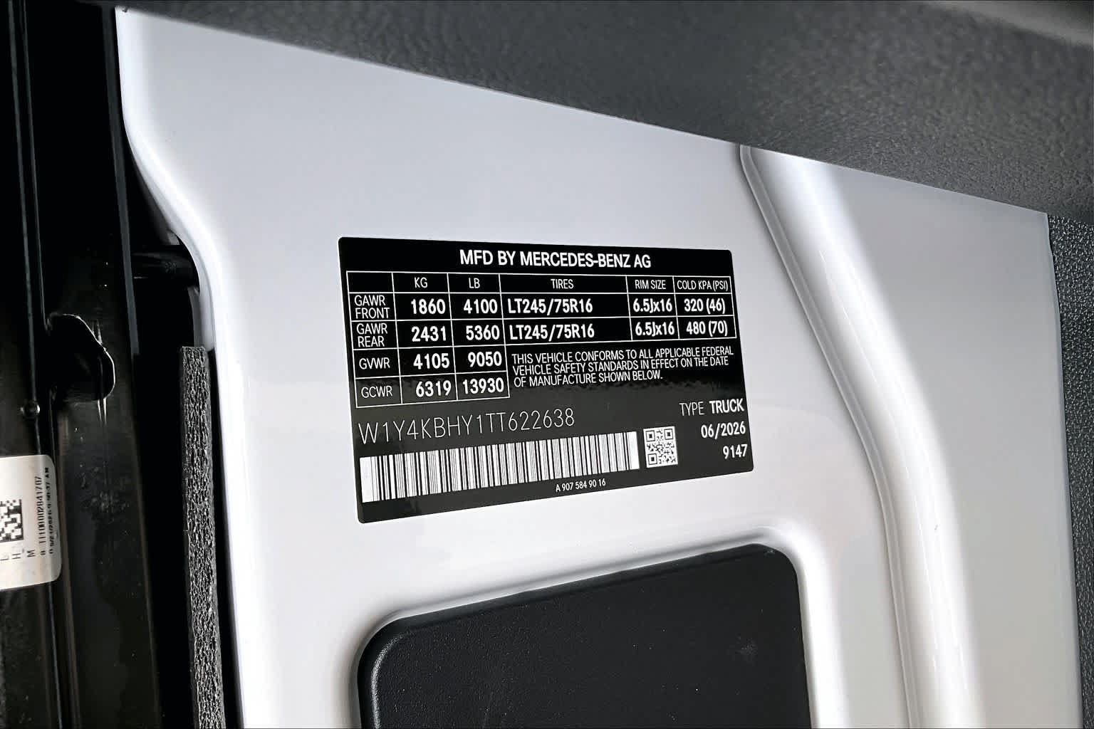 New 2026 Mercedes-Benz Sprinter 2500 image 12