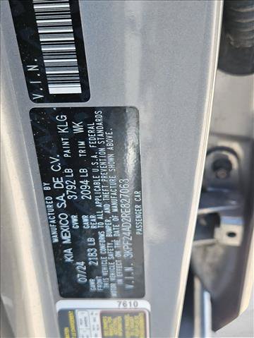 Used 2024 Kia Forte LXS w/ LXS Technology Package FWD image 23