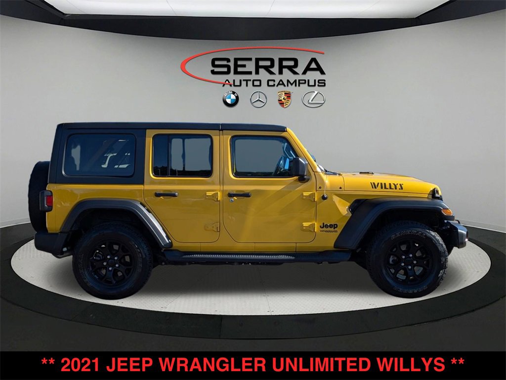 Used 2021 Jeep Wrangler Unlimited Willys image 11