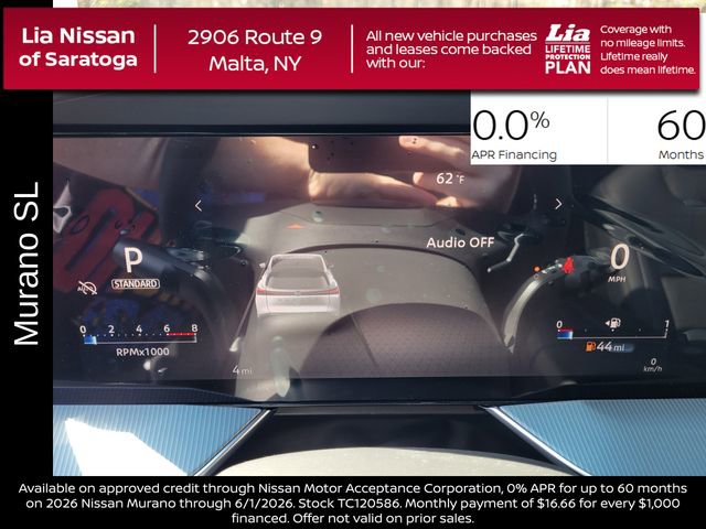 New 2026 Nissan Murano SL AWD/4WD image 20