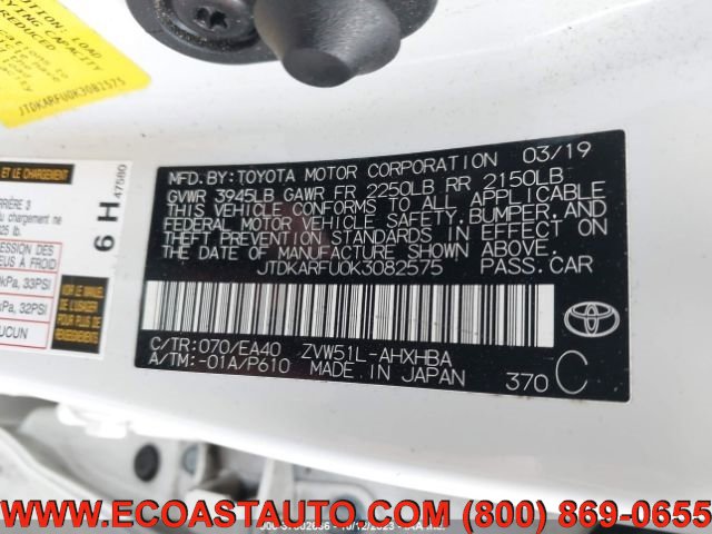 Used 2019 Toyota Prius Limited FWD image 15
