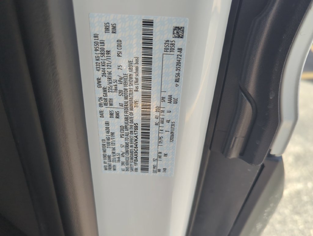 New 2027 Ford Transit 350 XL AWD/4WD image 13