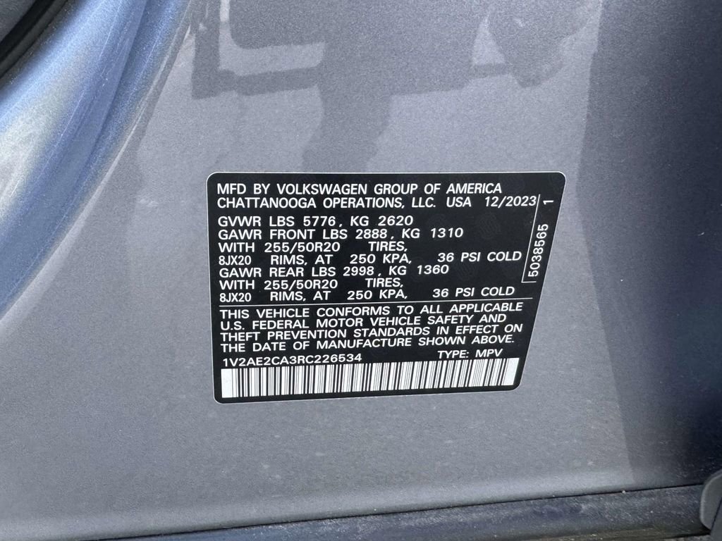 Used 2024 Volkswagen Atlas Cross Sport SEL R-Line image 18