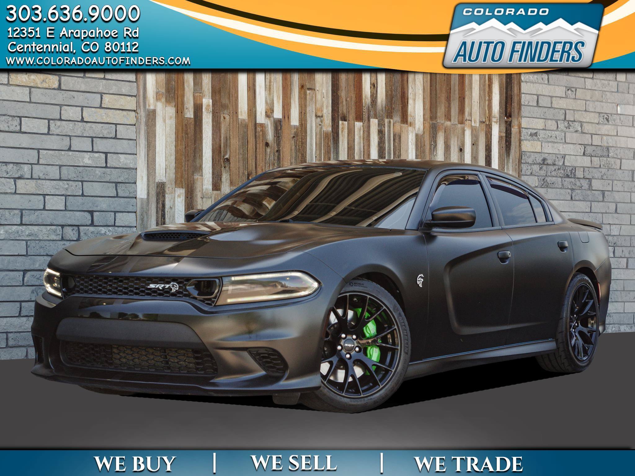Used 2019 Dodge Charger SRT Hellcat w/ Harman/Kardon Audio Group RWD image 1