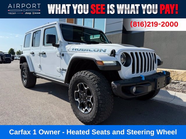 Used 2023 Jeep Wrangler Unlimited Rubicon 4xe w/ Steel Bumper Group