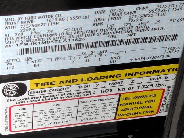 New 2026 Ford Expedition Max Platinum image 16