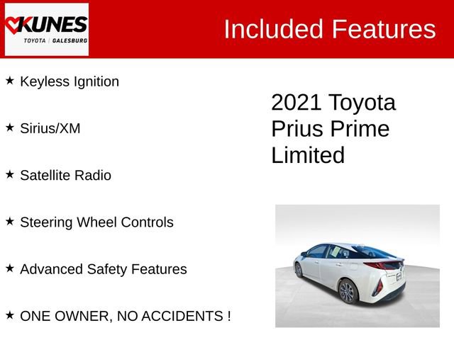 Used 2021 Toyota Prius Prime Limited image 3