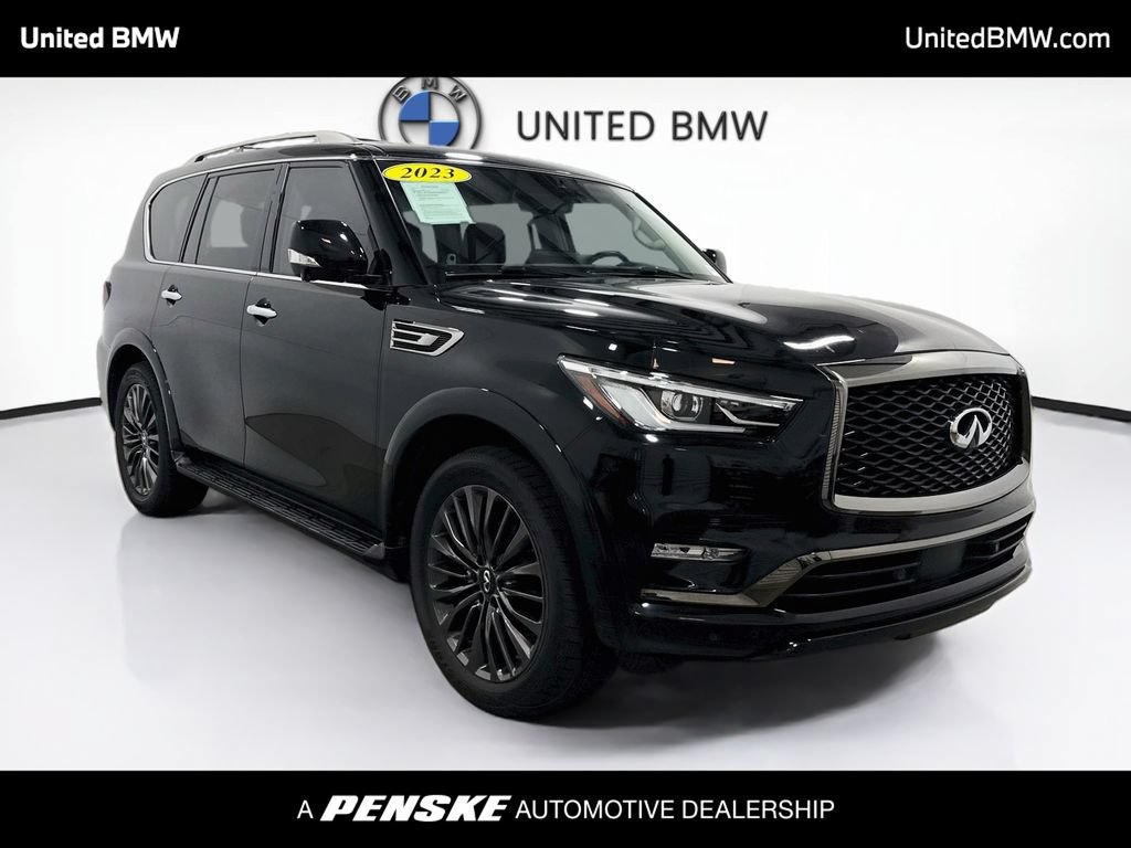 Used 2023 INFINITI QX80 Premium Select w/ Cargo Package RWD image 3