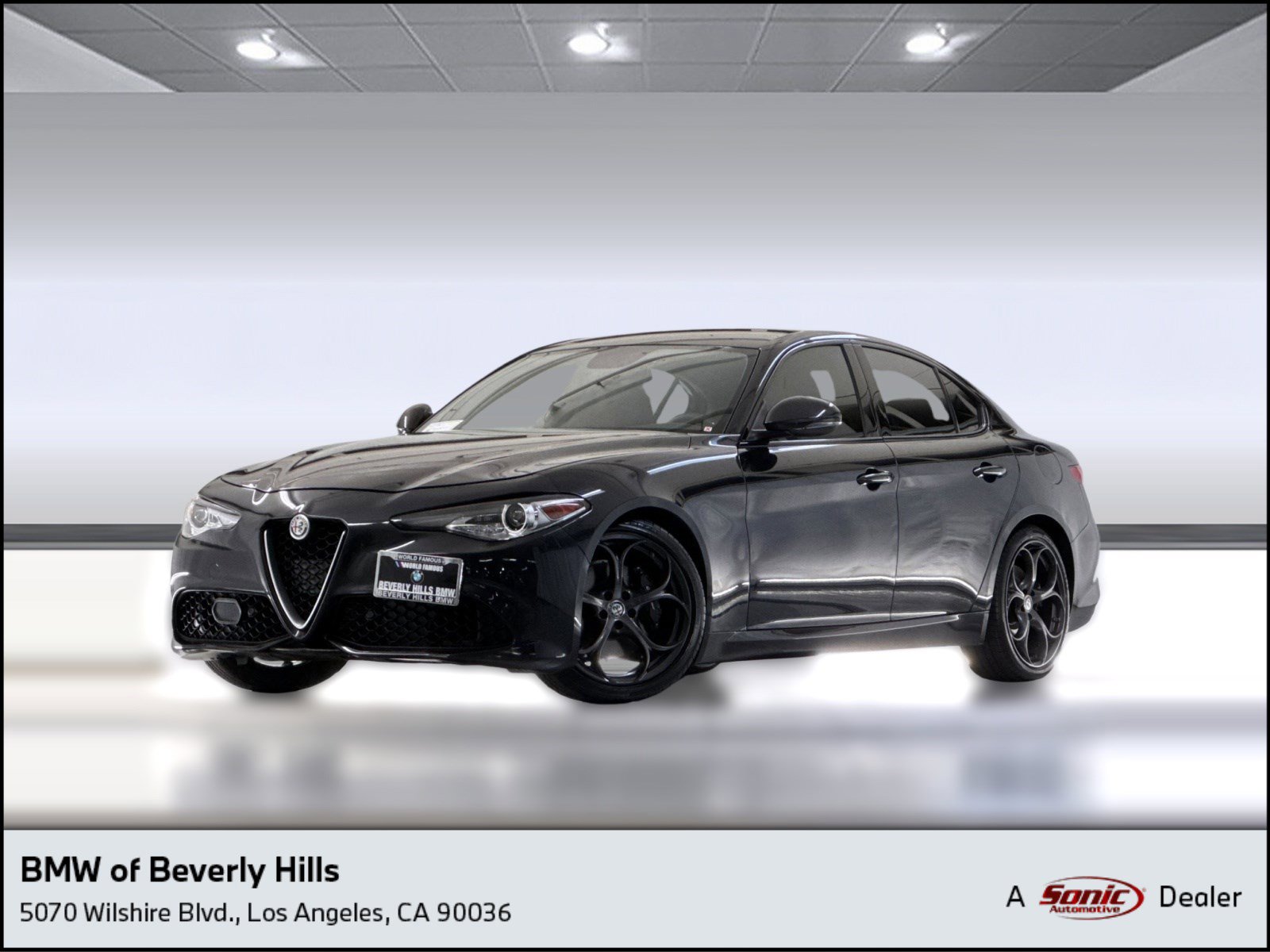 Used 2019 Alfa Romeo Giulia Ti Sport w/ Quick Order Package 22U Sport RWD image 1