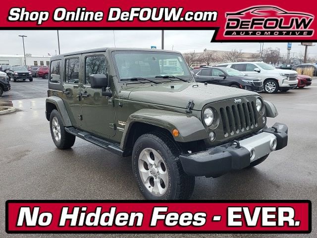 Used 2015 Jeep Wrangler Unlimited Sahara w/ Connectivity Group