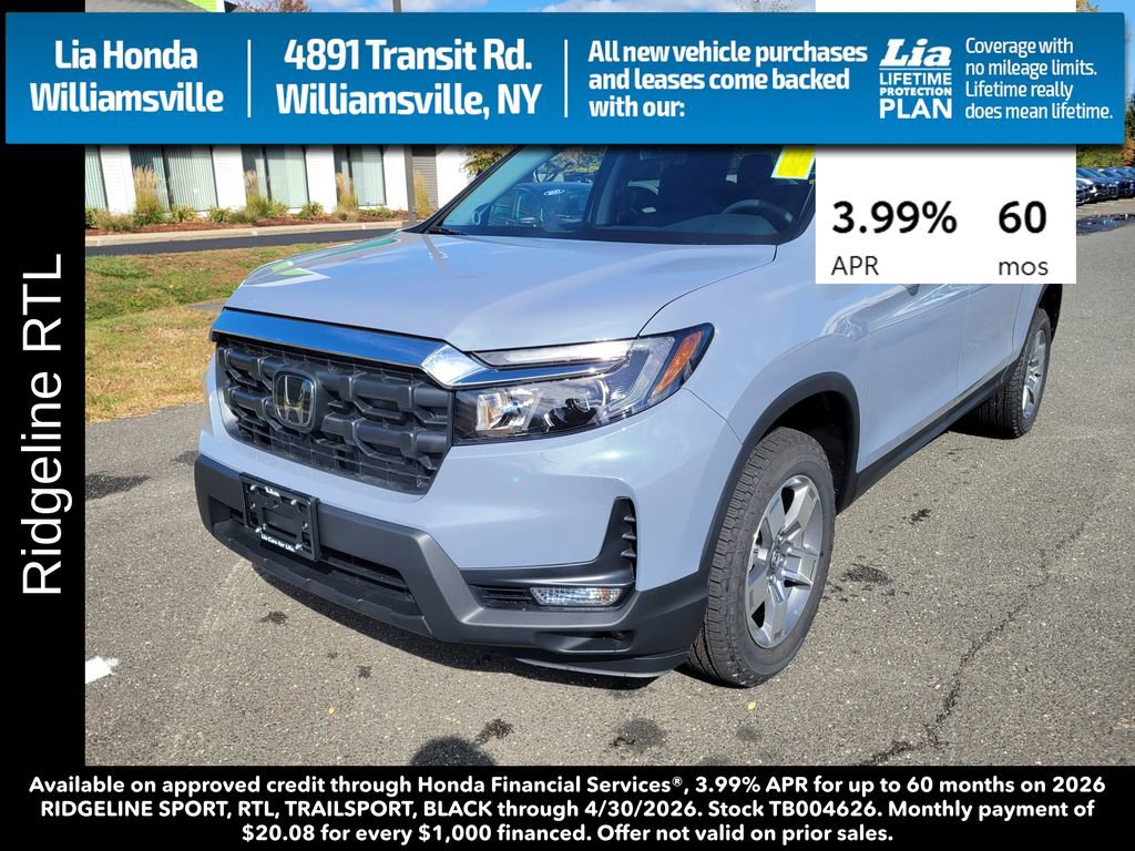 New 2026 Honda Ridgeline RTL image 9