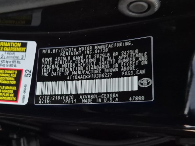 Used 2026 Toyota Camry SE FWD image 23