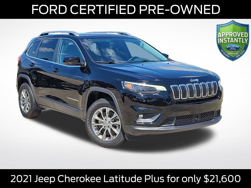 Used 2021 Jeep Cherokee Latitude Plus