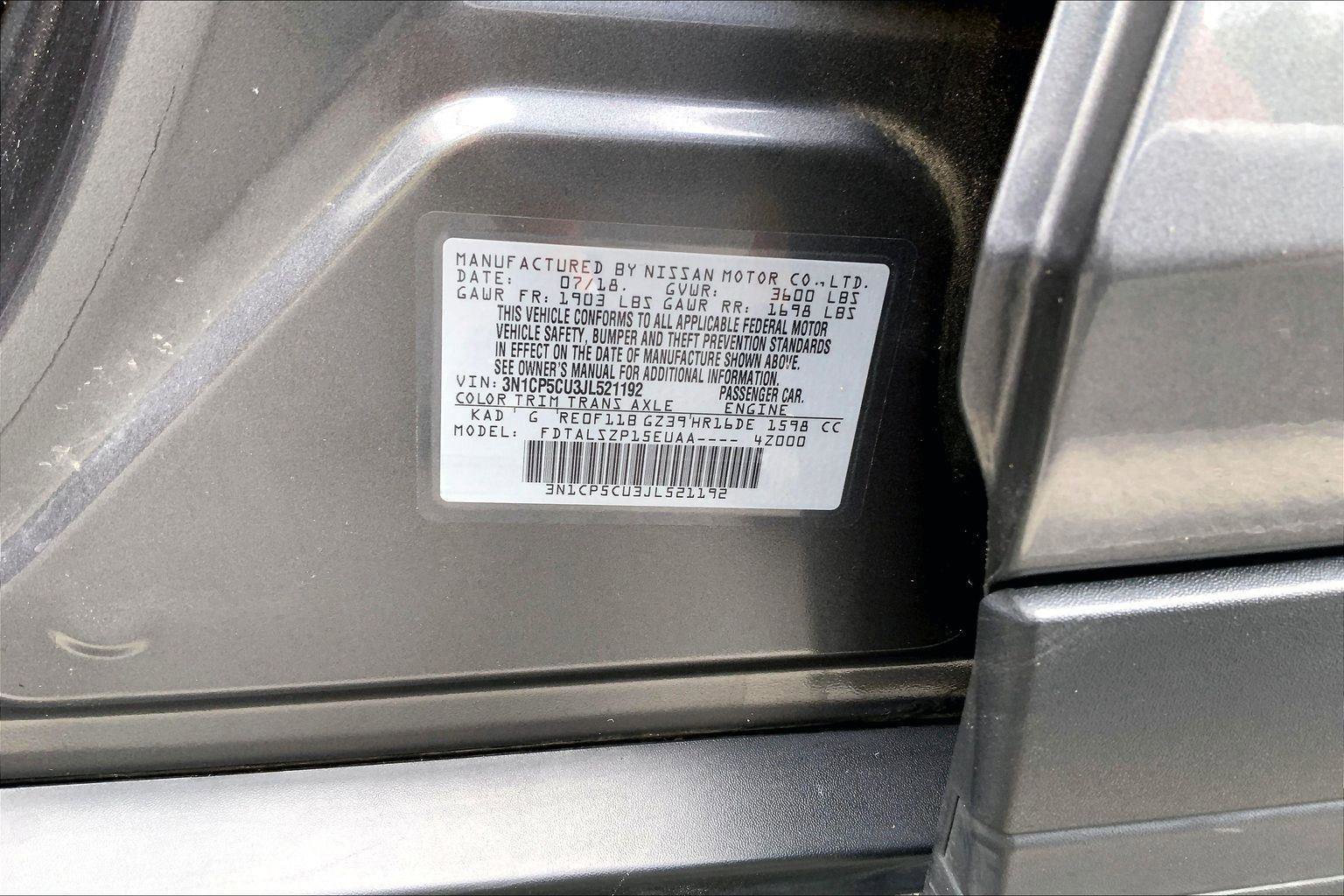 Used 2018 Nissan Kicks SV image 30