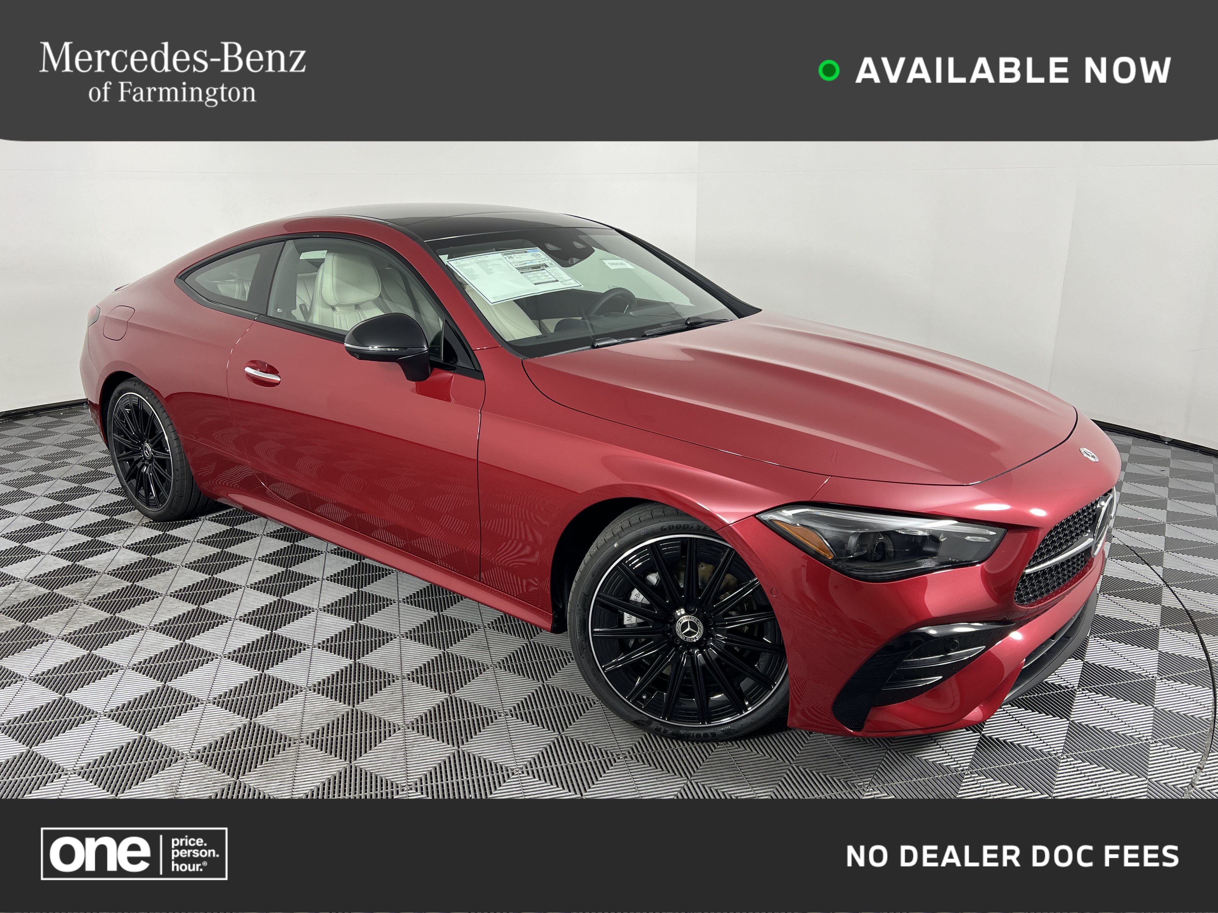 New 2026 Mercedes-Benz CLE 450 4MATIC Coupe image 1