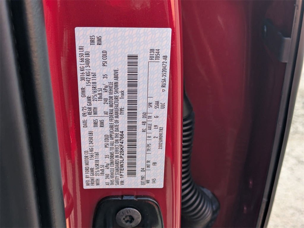 New 2025 Ford F150 XLT w/ Equipment Group 302A MID image 24