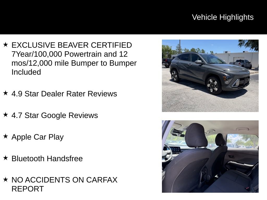 Used 2025 Hyundai Kona SEL AWD/4WD image 6