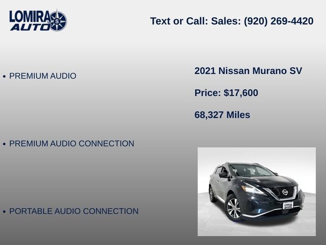 Used 2021 Nissan Murano SV AWD/4WD image 14