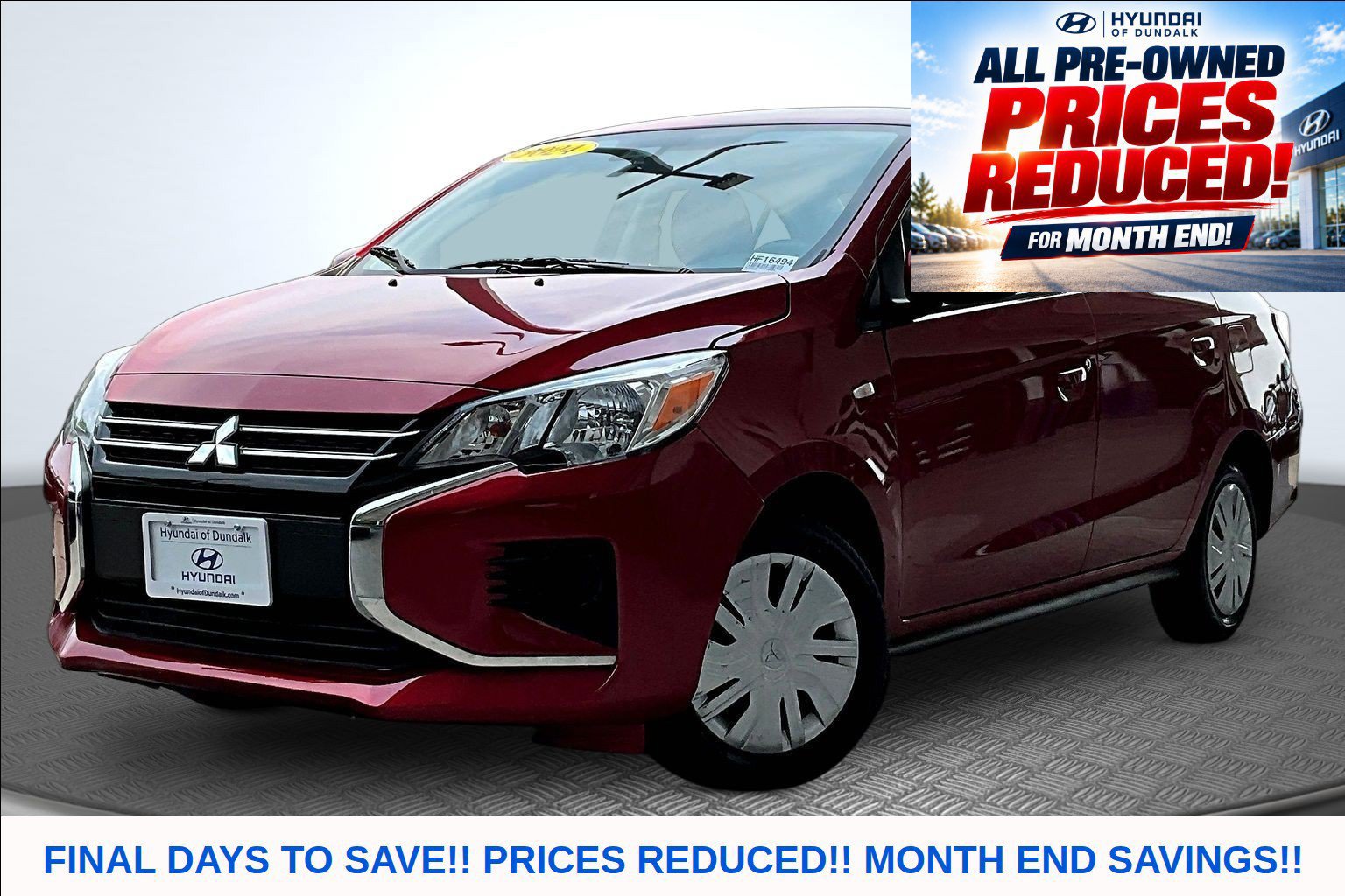 Used 2024 Mitsubishi Mirage G4 LE