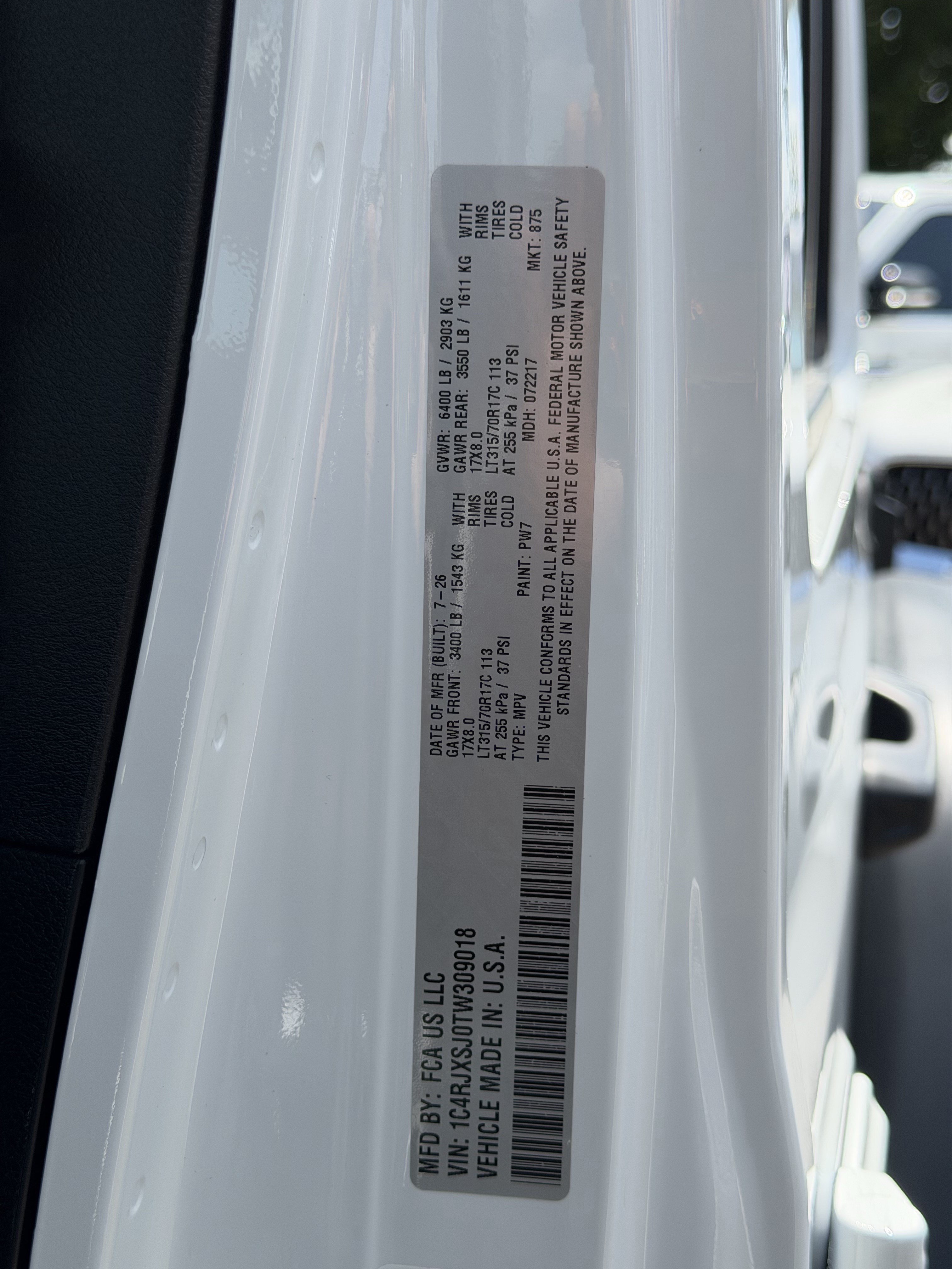 Used 2026 Jeep Wrangler Unlimited Rubicon 392 w/ Quick Order Package 27X Moab AWD/4WD image 38