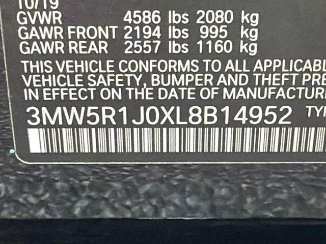 Used 2020 BMW 330i Sedan w/ Driving Assistance Package RWD image 32