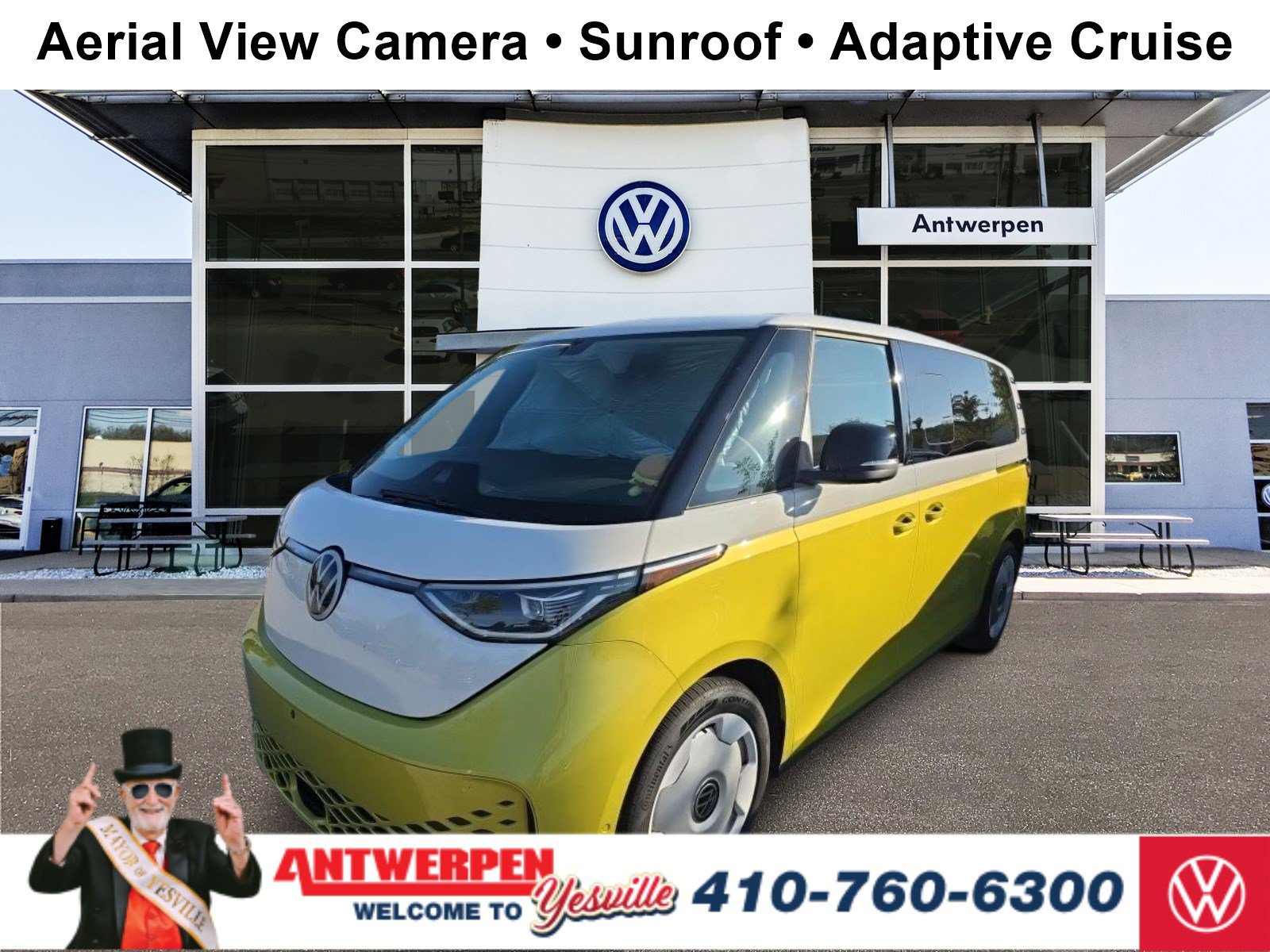 Used 2025 Volkswagen ID. Buzz 1st Edition AWD/4WD image 1