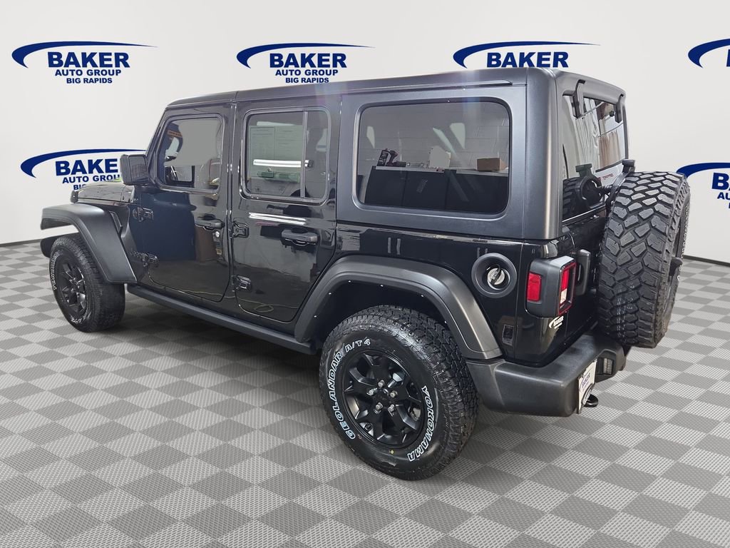 Used 2022 Jeep Wrangler Unlimited Willys image 3