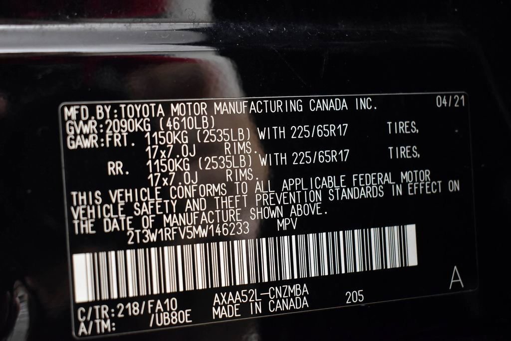Used 2021 Toyota RAV4 XLE image 13