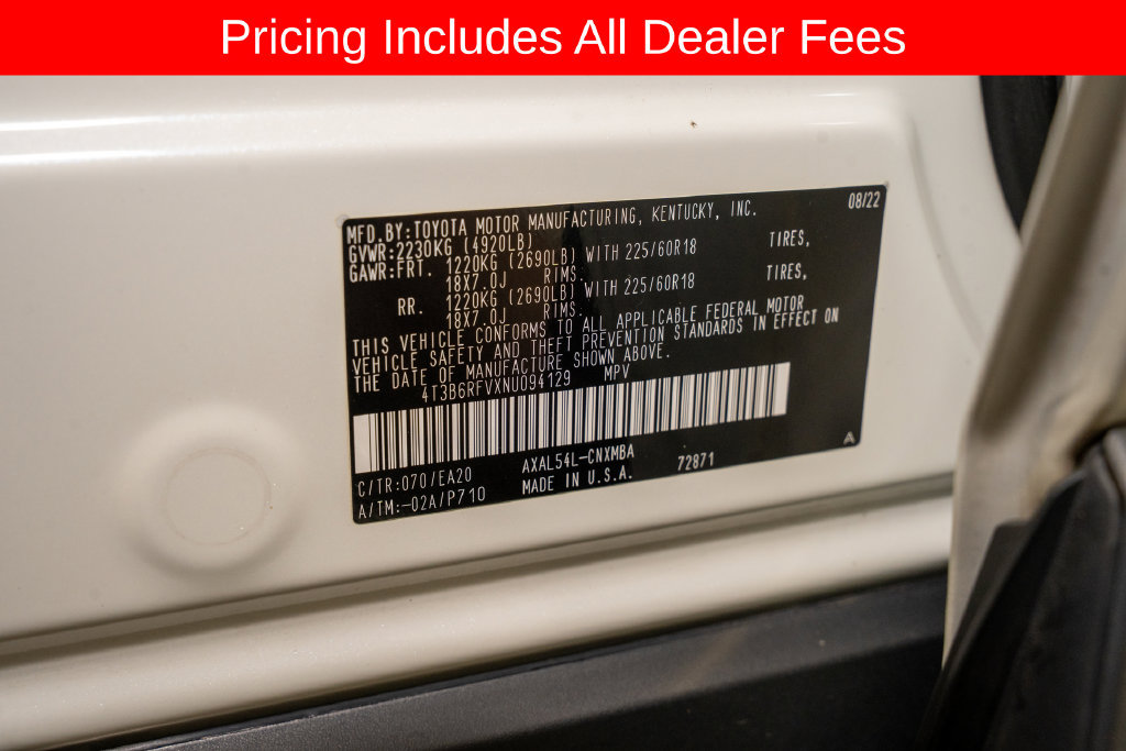Used 2022 Toyota RAV4 XLE Premium AWD/4WD image 22