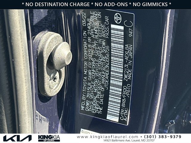 Used 2022 Toyota Corolla LE FWD image 31