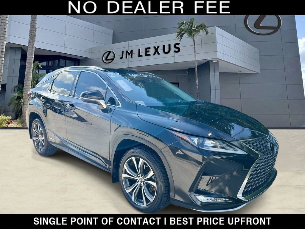 Certified 2022 Lexus RX 450h AWD w/ Premium Package
