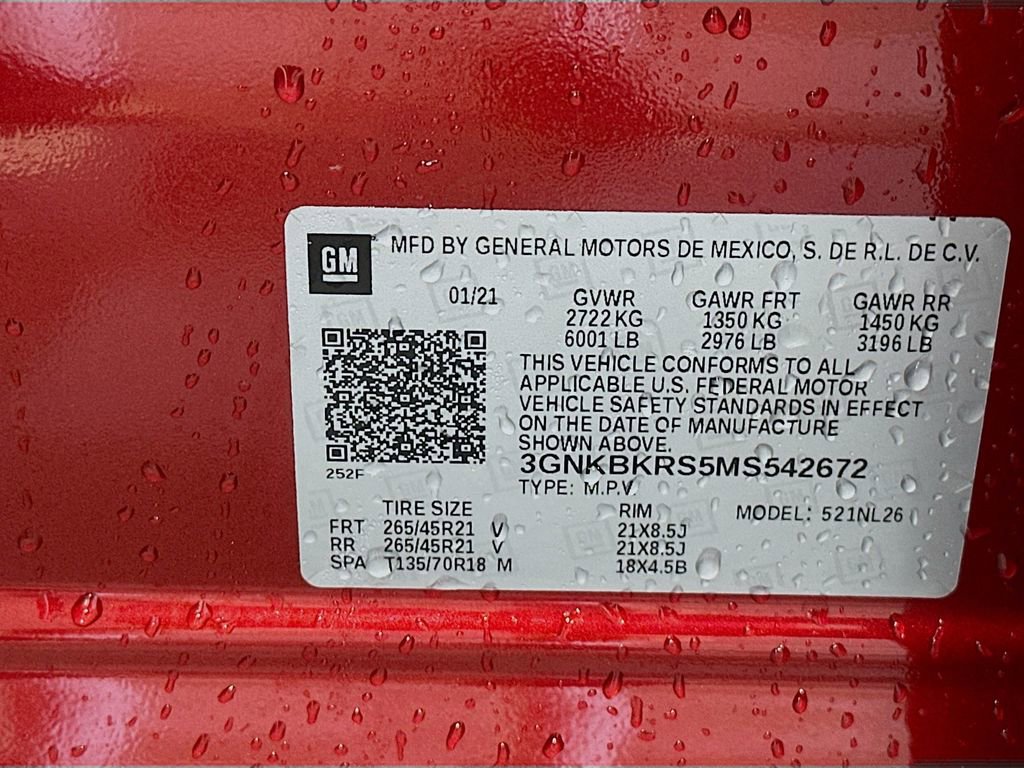 Used 2021 Chevrolet Blazer RS w/ Enhanced Convenience Package AWD/4WD image 34