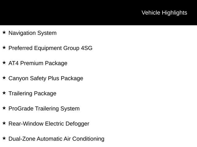 Certified 2023 GMC Canyon AT4 w/ AT4 Premium Package AWD/4WD image 5