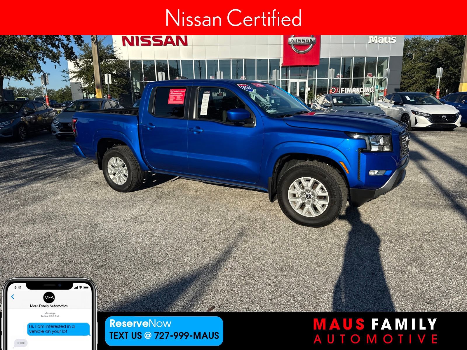 Certified 2024 Nissan Frontier SV w/ SV Convenience Package