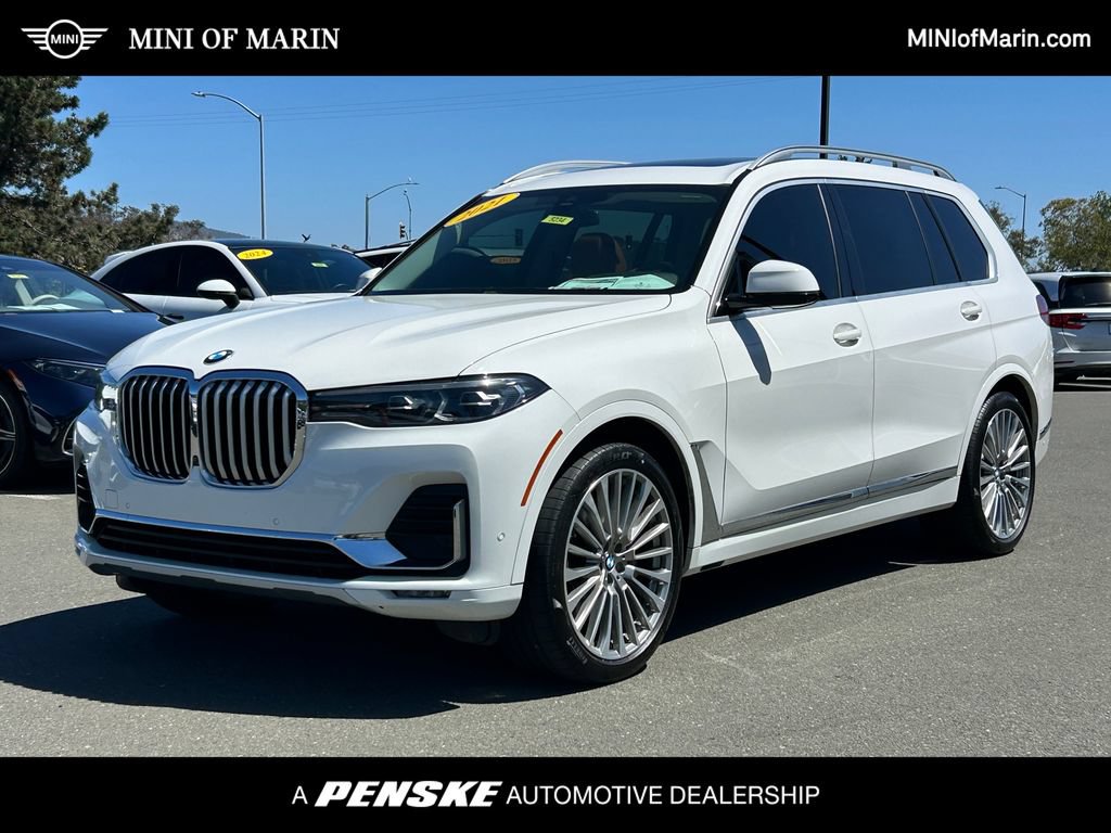 Used 2021 BMW X7 xDrive40i w/ Premium Package 2 AWD/4WD image 1