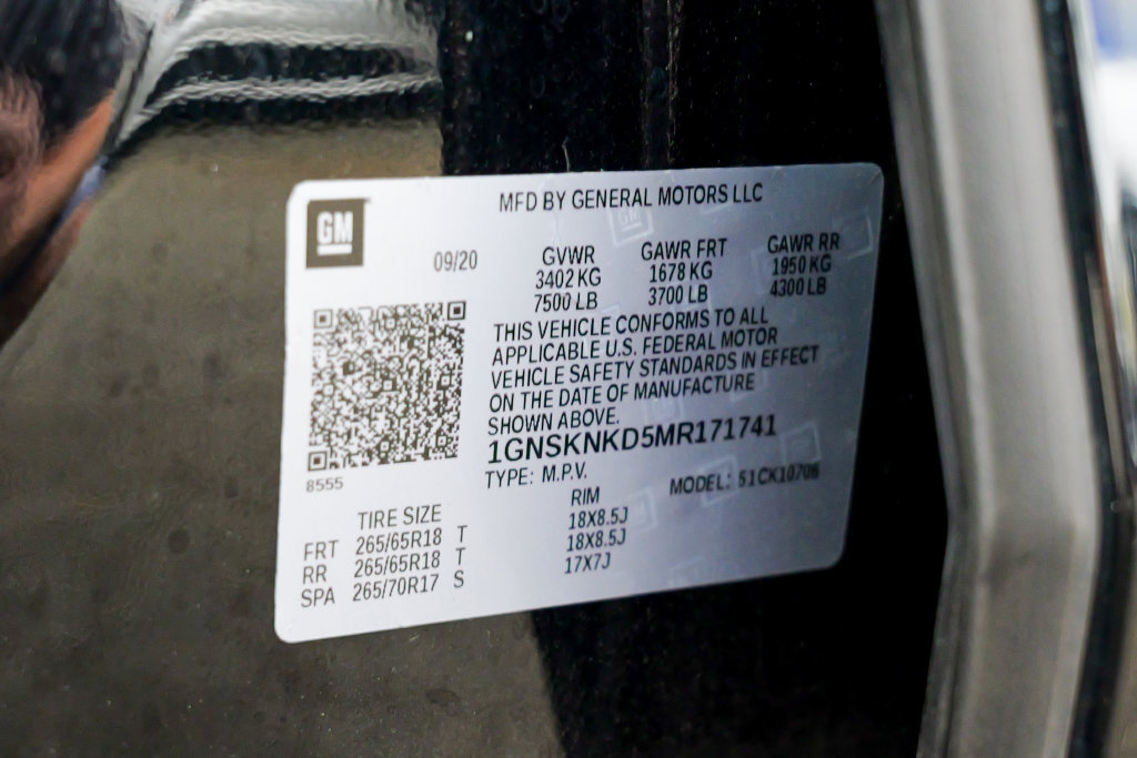 Used 2021 Chevrolet Tahoe LT AWD/4WD image 59