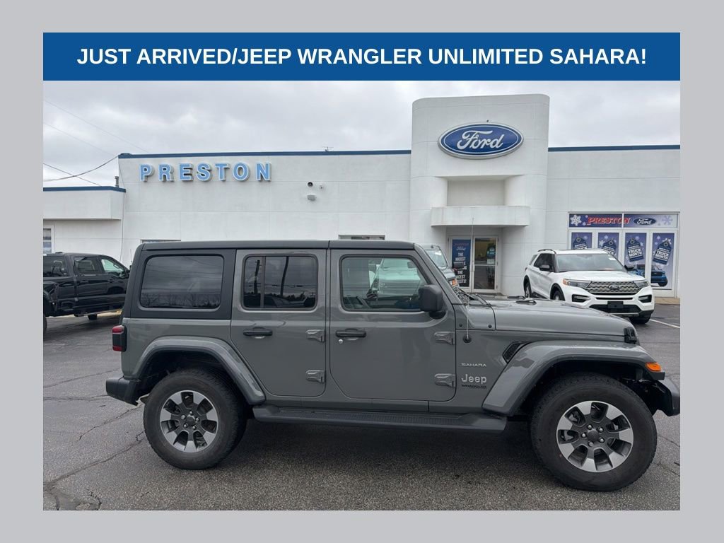 Used 2022 Jeep Wrangler Unlimited Sahara w/ Dual Top Group image 1