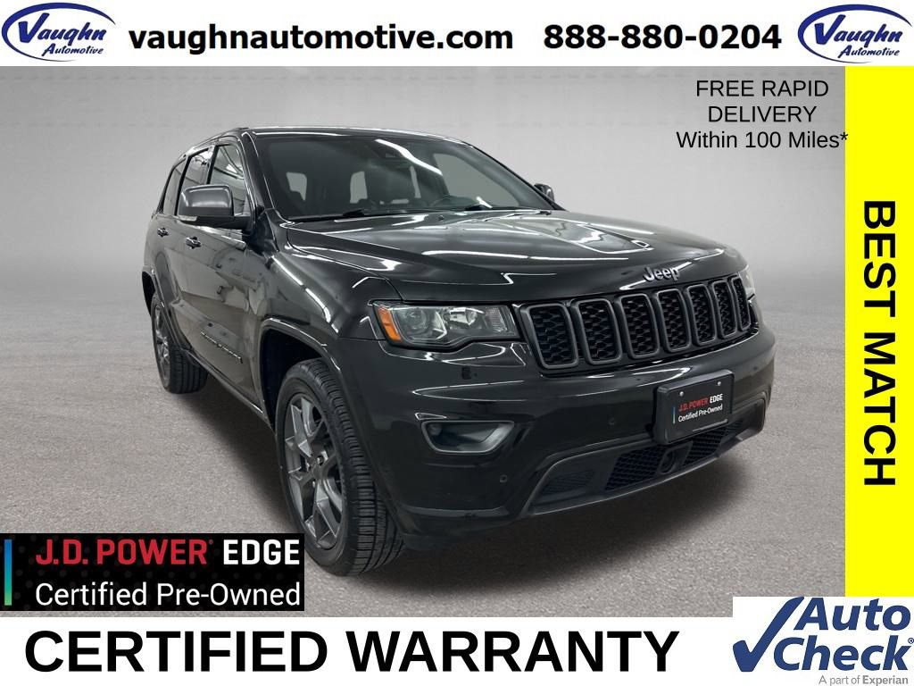 Used 2021 Jeep Grand Cherokee Limited w/ Quick Order Package 28K 80th