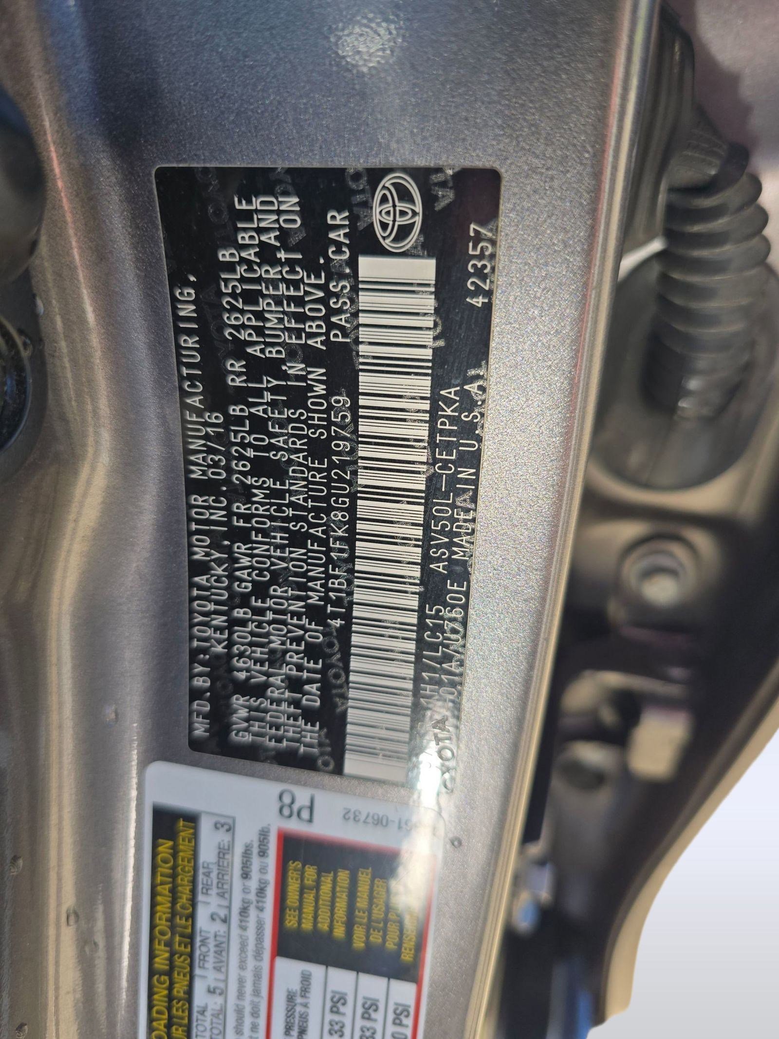 Used 2016 Toyota Camry XSE image 21