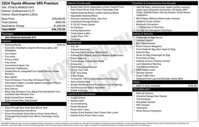 Used 2024 Toyota 4Runner SR5 Premium image 27