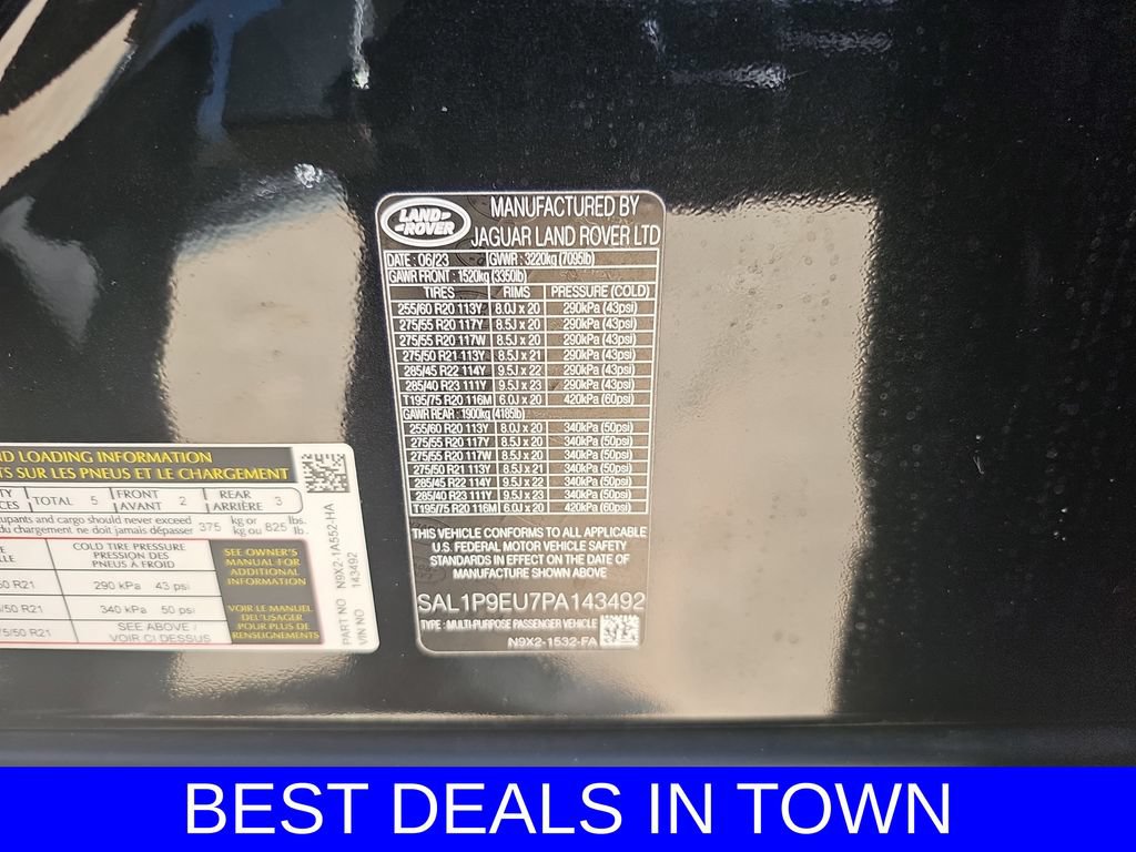 Used 2023 Land Rover Range Rover Sport SE AWD/4WD image 42