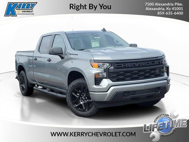 New 2026 Chevrolet Silverado 1500 Custom w/ Turbomax Blackout Package image 1