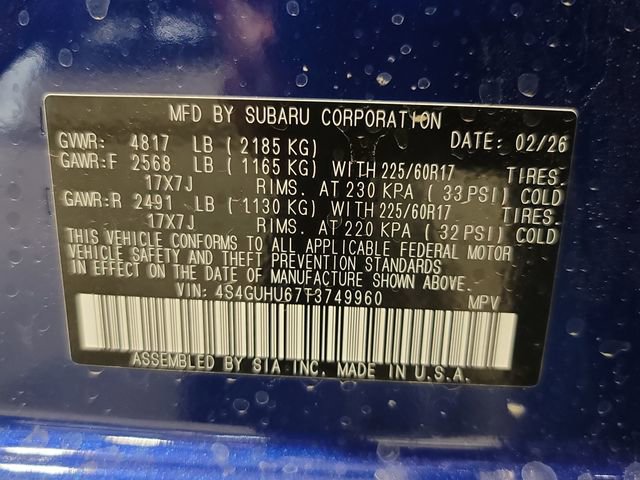 New 2026 Subaru Crosstrek 2.5i Wilderness image 32